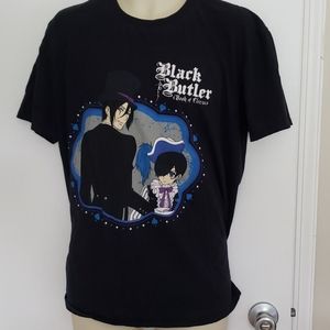 Black Butler Anime Shirt Size XL
